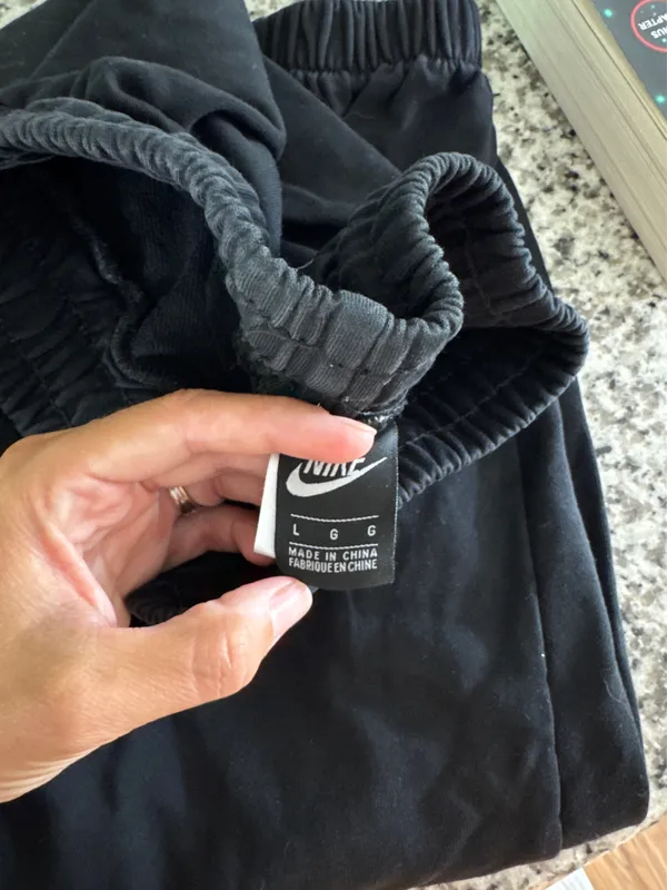 Nike Sweatpants Joggers Black - Image 2