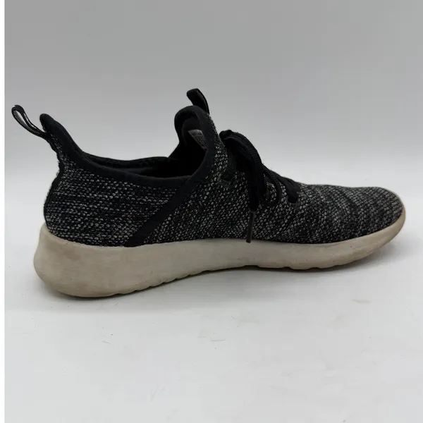 Adidas Cloudfoam Pure Running Shoes Women's 6.5 Black/Grey DB0694 - Image 5