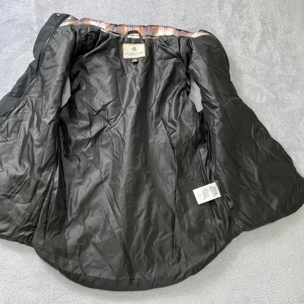 Legendary Whitetails Womens Black Toggle Puffer Vest Size Small Quilted Outdoors - Image 6