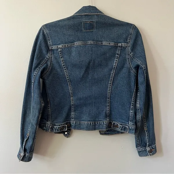 Levi Strauss Signature Jean Denim Jacket Button Front Juniors XXL - Image 3