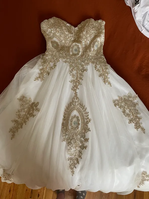 Ball Gown White Size 2 - Image 4