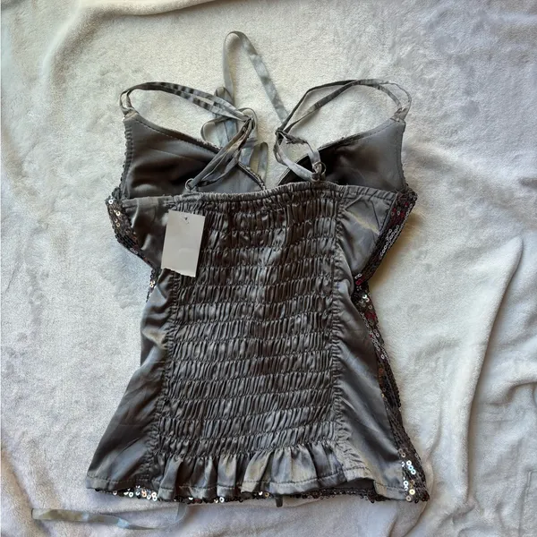 Sequin Strappy Top - Image 3
