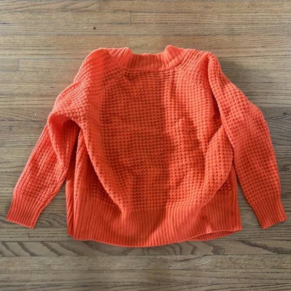 Izaak Azanei Cardigan Orange Size XS - Image 3