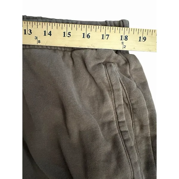 Skims Brown Joggers Sweatpants Women's 2X‎ 100% Cotton Brown Pockets #L2-8 - Image 6