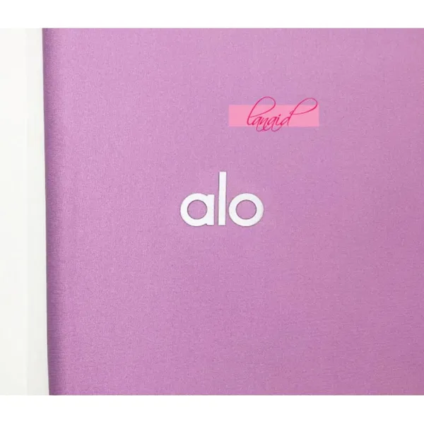 Alo 7/8 High-Waist Airlift Leggings Pink Lavender Hi-Rise Waisted Skinny Tights - Image 8