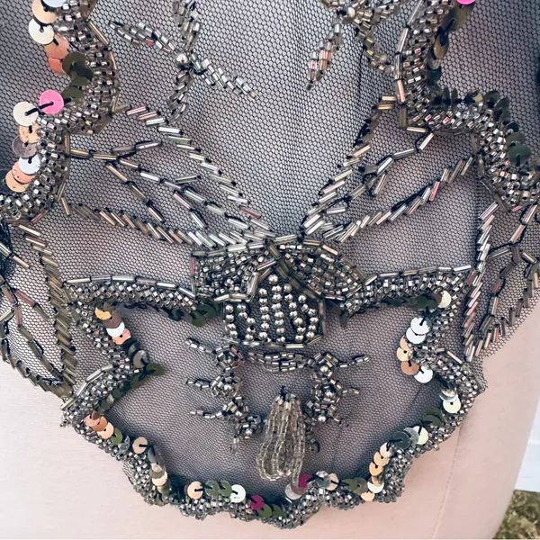 Vintage Beaded Cape - Image 9