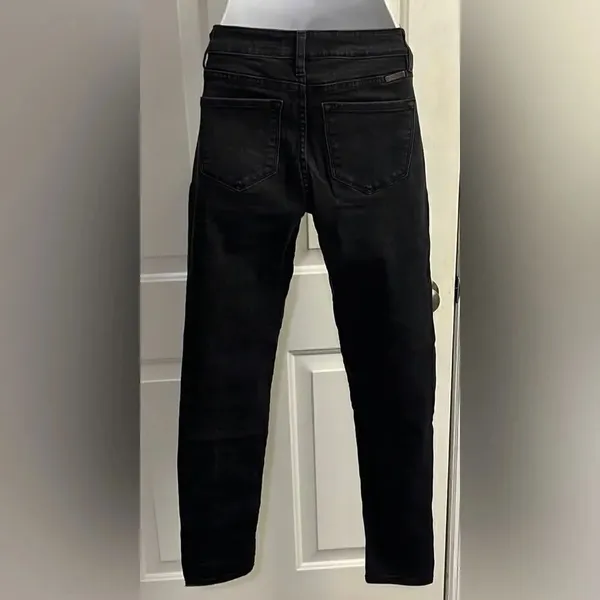 KanCan Black Midrise Skinny Ankle Length- 7/27- Style #KC7085BBK. Cut #34602 - Image 5