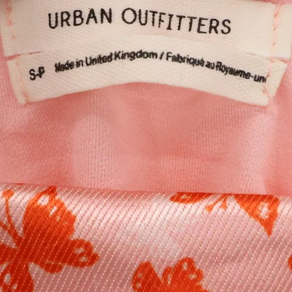 Urban Outfitters Y2K Butterfly Mini Slip Dress Womens Size S Pink Twee Fairy Soft Girl Coquette - Image 4