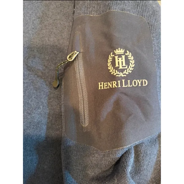 Henri Lloyd Traverse Womens Jacket Navy Blue Full Zip Knit Marine XS Y20111 - Image 2