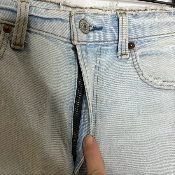 abercrombie fitch Size 2 The Mom Shirt High Rise Shorts‎ CP - Image 3