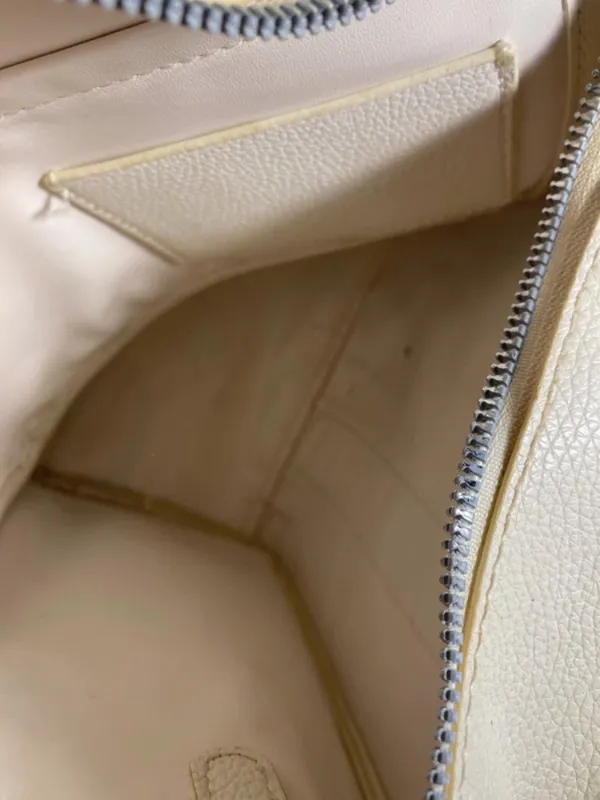 Cream The Tote Bag Small Leather Shoulder Tote - Image 8