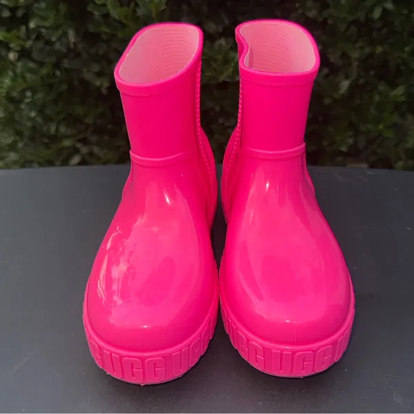 UGG Drizlita Taffy Pink Rain Boot Women’s Size 6 - Image 8