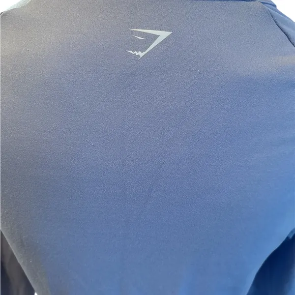 Whitney Simon Gymshark Long Sleeve Crop Top BEAUTIFUL BLUE SMALL - Image 5