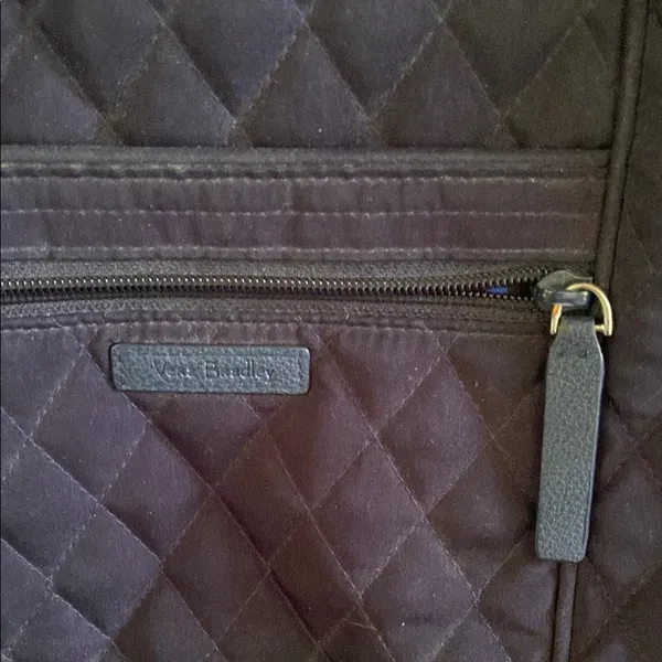 Vera Bradley Navy Quilted Crossbody Bag - Image 2