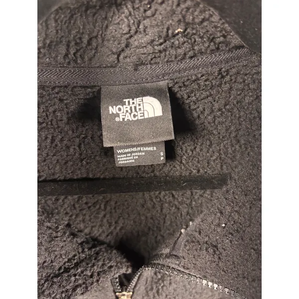 The North Face Womens Black Sherpa‎ Fleece Full Zip Jacket Small NF0A4P8L - Image 3