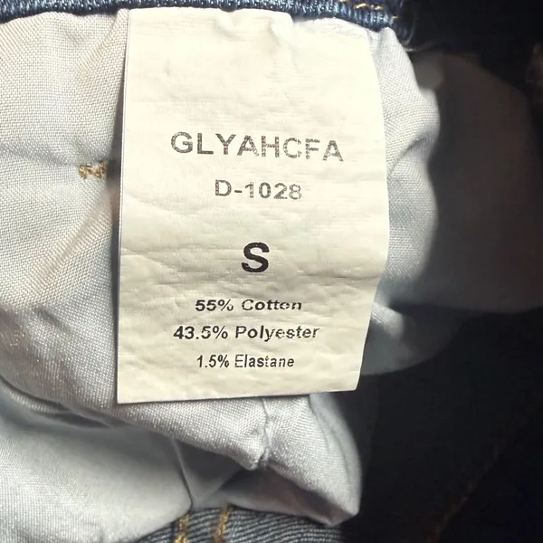 Denim Overalls Distressed‎ Ripped Shortalls Small Blue Summer Festival Wear - Image 5