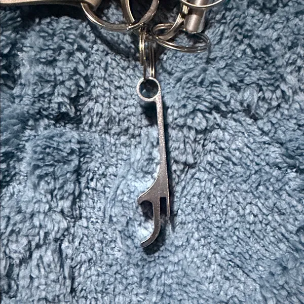 Handmade Gray‎ You Rock Keychain & Accessories - Image 7