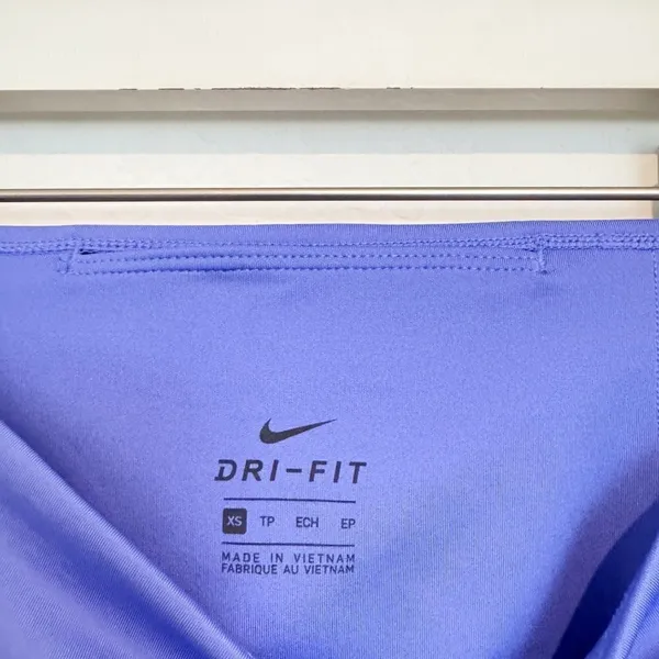 Nike One Leggings Size XS 7 8 Length Mid Rise Tight Fit Sporty‎ Clean Girl Yoga - Image 5