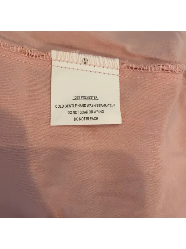 One and Only Collective Baby It's Pink Tiered V-neck Mini Dress Size Large NWT - Image 7