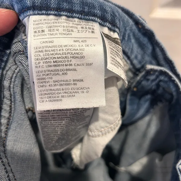 Levis 515 Bootcut Jeans Womens 10‎ Medium Wash Stretch Denim Workwear Western - Image 8
