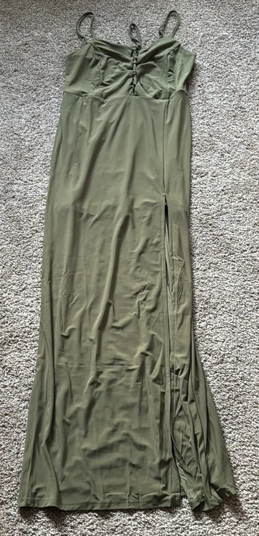 Maxi Dress Green Size M - Image 4