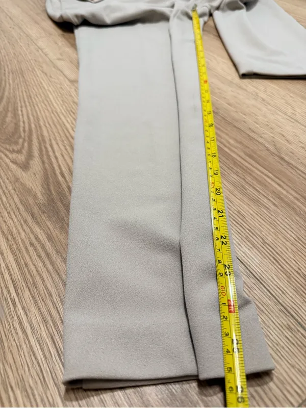 Anne Klein beige Tailored Trousers Size 4 Office Career Stretch Pant⁠ - Image 5