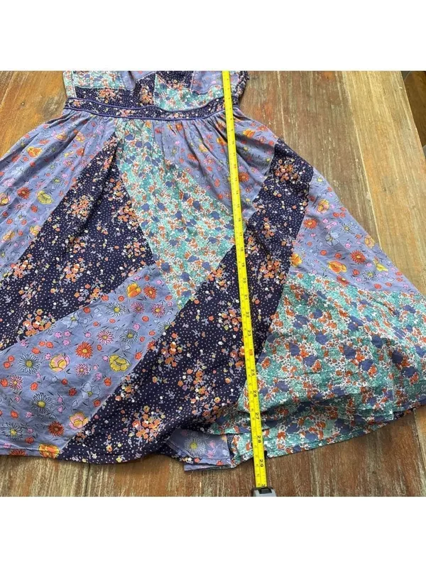 Maeve Anthropologie Patchwork Floral Sundress XS - Image 9