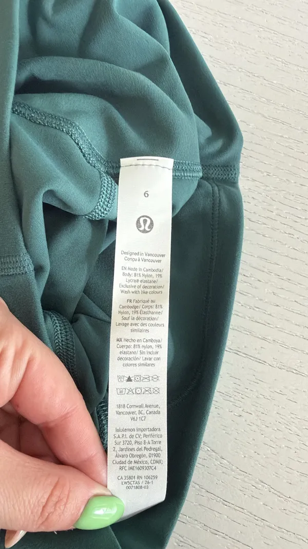 Lululemon Size 6 Align HR 25” Leggings - Image 7