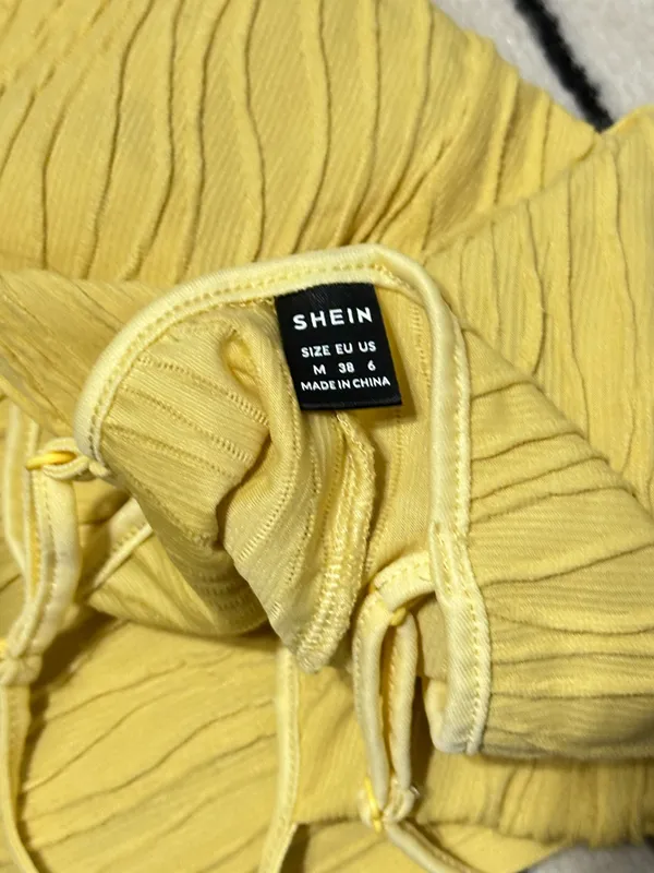 Maxi Dress Yellow Size M - Image 3