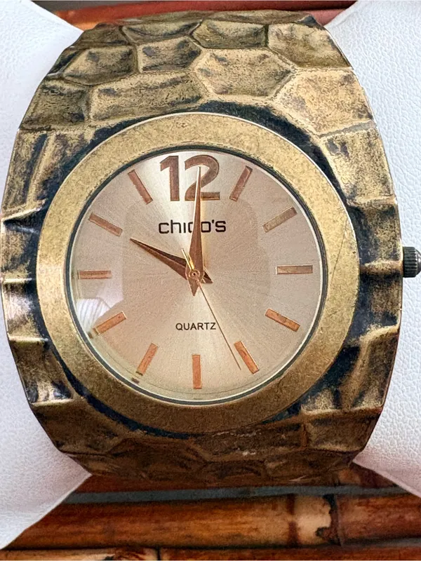 Chico's Bronze Bangle  Women's Watch - Image 2