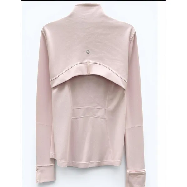 Lululemon Define Jacket Size 6 Strawberry Milkshake‎ Pink Nulu Full Zip - Image 3