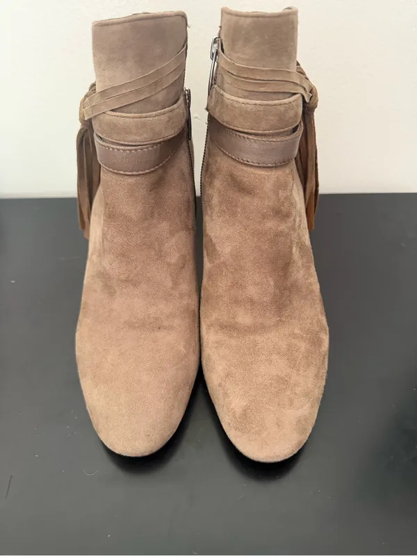 Lauren Ralph Lauren Belcia brown ankle booties - Image 2