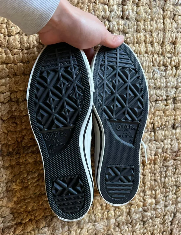 New All Star HighTop Sneakers Black Size 37, Us6.5 W New never worn Pm if you gave questions Open to offer - Image 3