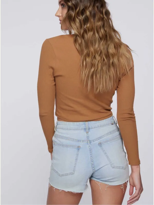 O'Neill Leanne Top Camel size small - Image 2