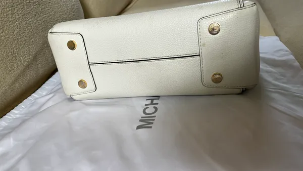 Michael Kors Leather Mercer Belted Satchel - Image 9