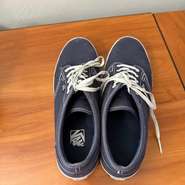 Vans TB4R Women’s Sneaker Navy Blue Lace Up Low Top Skate Casual‎ Canvas 9.5 - Image 6
