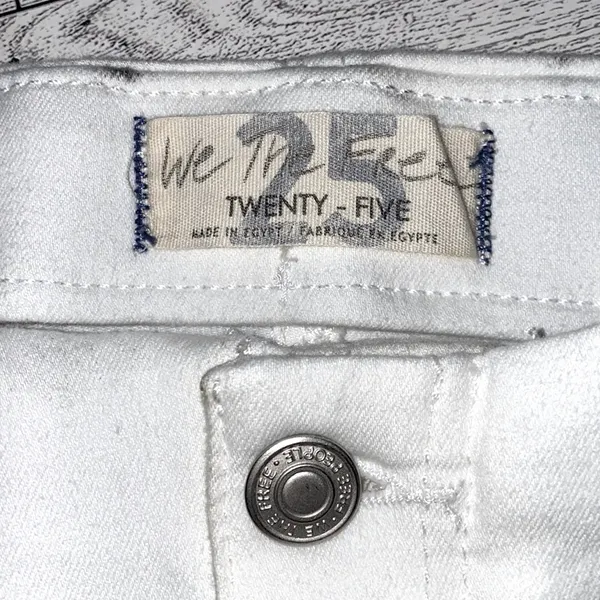 NWT!! Free People We The Free High Rise Jeans Size 25 Raw Hem - Image 9