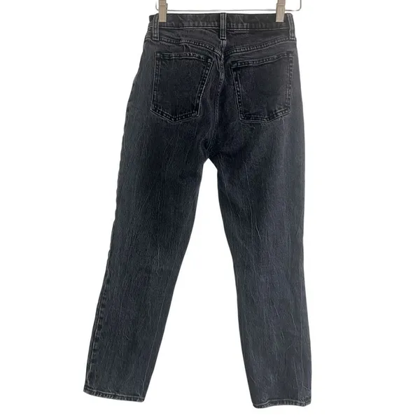 ✨Abercrombie & Fitch High Rise Mom Black Sz 26/2 Jeans✨ - Image 9