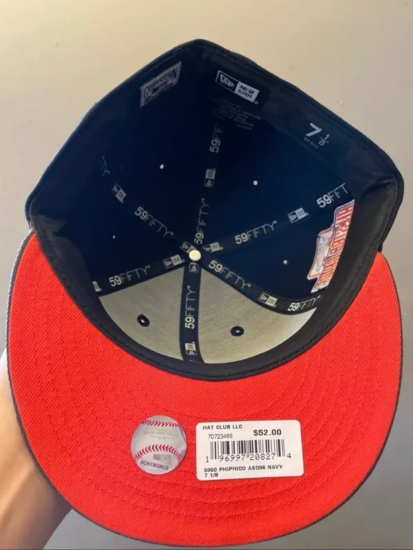 New Era Hat club quiet storm Mount Rushmore Noho exclusive Philadelphia Phillies size 7 1/8 brand new sold out sneakerfeenday - Image 4
