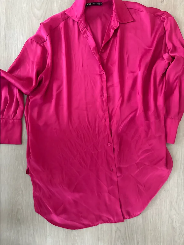 ZARA Pink Button Down - Image 4