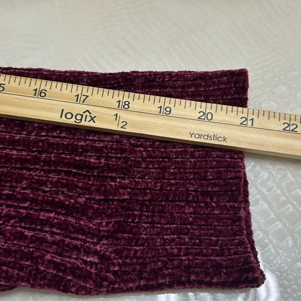 Time and Tru women Burgundy Crew Neck Sweater Size XXXL . - Image 12