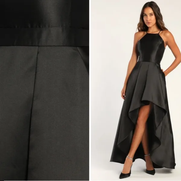 LULU's Prom Wedding Chic Special Event Modern Sexy High Low Hem Dress - Image 4