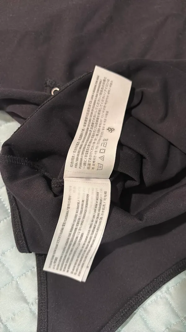 Abercrombie Soft A&F Collection Bodysuit Black Short Sleeve - Image 5