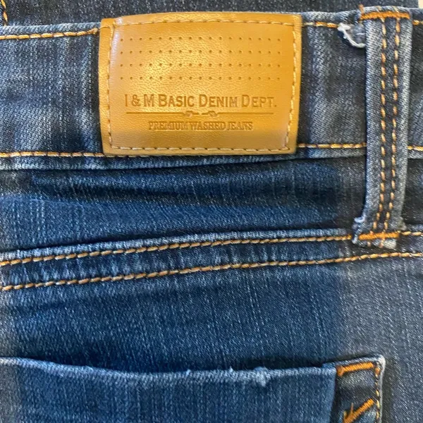 I&M Basic Denim Women's Jeans Size 13 - Image 8
