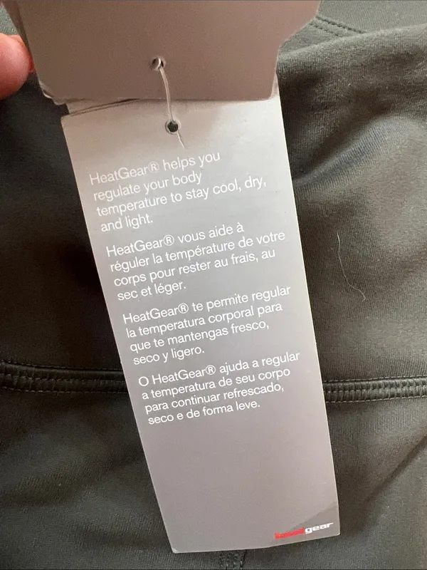 NWT Under Armour Army Green Athletic Leggings - Image 5
