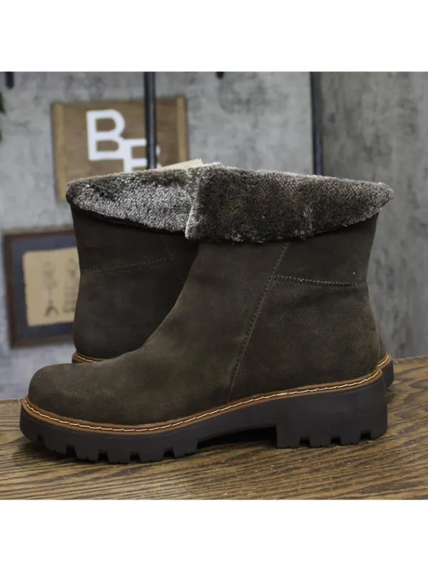 NWT Baretraps Womens Boots Ankle Winter Hiking Boots BT28507 Moss Brown 8M - Image 14