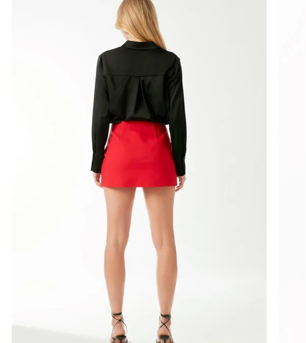 Endless Rose Red Skirt Mini - Image 2