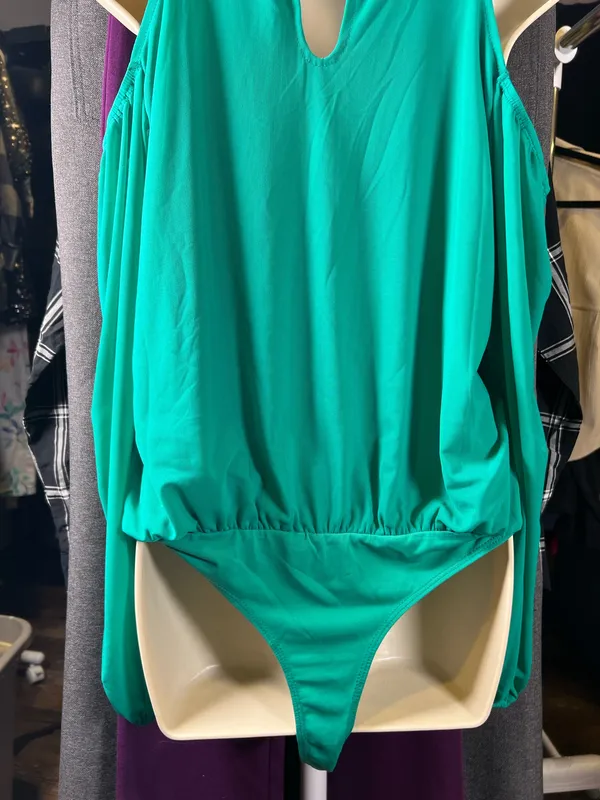 Teal bodysuit, Willow & root - Image 5