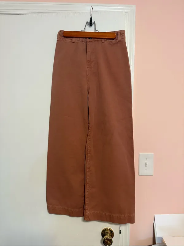 Free people patti pant in rust - Image 3