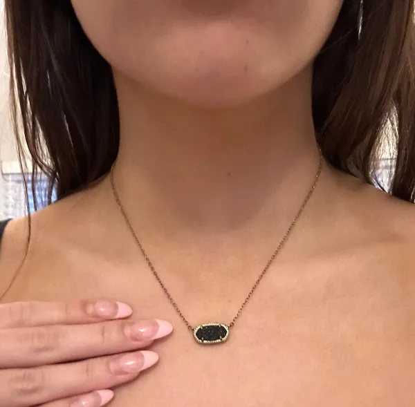 Kendra Scott Black Pendant Necklace - Image 4